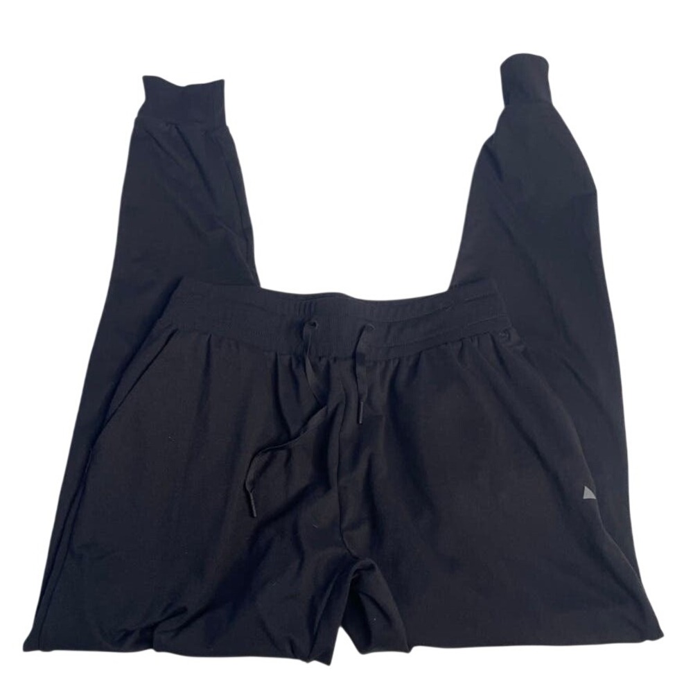 Balance Athletica Joggers Black‎ Medium Activewear Sweatpants Reflective Logo - Picture 3 of 5